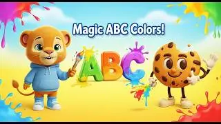 Learn ABC Colors A to Z | Magic Letter Paint & Singing Song for Kids