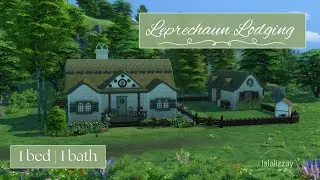 Leprechaun Lodging Cottage Exterior || Sims 4 Speed Build