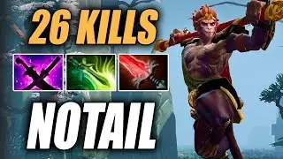 N0tail • Monkey King • 26 KILLS — Pro MMR Gameplay Dota 2