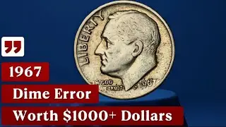 1967 Roosevelt Dime Error Coin | Rare Dime Worth Big Money | Worth Coins Info