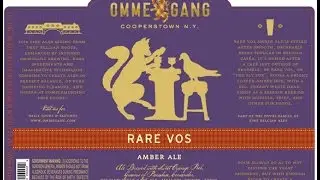 thebroodood - Omme Gang Brewery - Rare Vos Amber Ale - Beer Reviews
