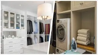 75 Premium Closet With White Cabinets Design Ideas You'll Love ☆