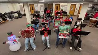 Hawthorne Academy Band performs &lsquo;We Wish You A Merry Christmas&rsquo;