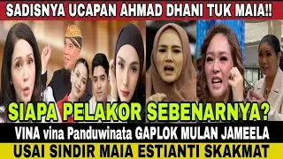 MULAN JAMEELA SINDIR MAIA ESTIANTI DI ACARA AL GHAZALI Kritik AHMAD DHANI PEDAS vina panduwinata