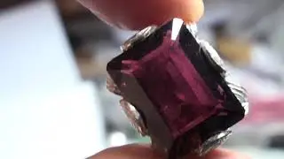 Natural Rubellite Tourmaline Ring