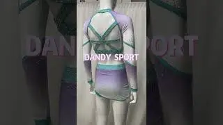 bright purple cheer uniform