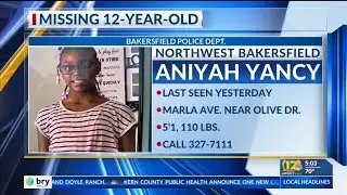 Police ask for help in search of missing 12-year-old girl