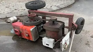 Huge Diesel Generator Repair and Restoration Project // The Craziest Project You've Ever Seen