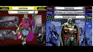 Starlord solucionando los problemas que de un modo a otro nos da el Supervisor [Marvel Champions]