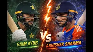 Saim Ayub VS Abhishek Sharma |#saimayub |#abhisheksharma |#cricket |#latestnews |#criketlover|#best