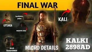 Kalki trailer micro details || kalki trailer break down || cine critic -Telugu