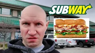 Subway's New Chicken Bacon Peppercorn Ranch!