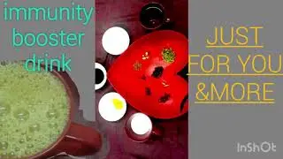 COVID Special Immunity Booster Drink | A Healthy Tea 💪