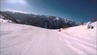 Piste da sci Pejo: pista Val della Mite più pista Variante Monti