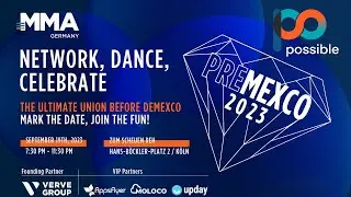 PREMEXCO - MMA NETWORKING PARTY, DMEXCO | SEPTEMBER 19, 2023 | COLOGNE, GERMANY