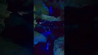 Insane cave 🤯💙 #cave #underwatercave #underwater #freediving #asmr #asmrsounds #satisfyingsounds