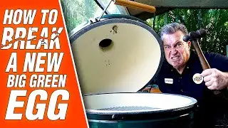 Советы по приготовлению Big Green Egg | Рецепты копчёного жареного окорока и простого томатного с...