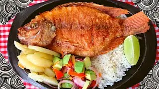 MOJARRA FRITA   El fog&oacute;n de Oma #food #comidacolombiana #recetas