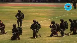 Ghana@62: Ghana Air Force Assault Team treat patrons at Tamale