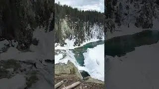 Wapta Falls-Golden,BC #britishcolumbia #frozen #waterfall #winter #golden