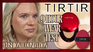 TESTING THE VIRAL TIRTIR MASK FIT RED CUSHION FOUNDATION Review & 9 HOUR WEAR TEST! | Clare Walch