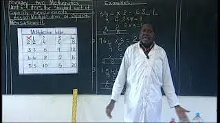 REB | P2 | Mathematics | Unit6 | Lesson: Multiplication of Capacity Measurements