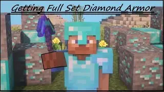 Getting Full Set Diamond Armor and Tools in Minecraft #3 | UNFEARED_PLAYS