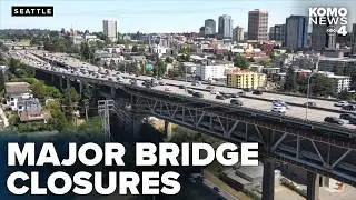 Seattle braces for traffic chaos as lane closures begin on Ship Canal Bridge this weekend
