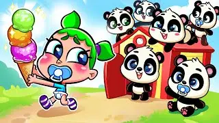 🐼😊 10 Little Pandas | Fun Counting Song for Kids and Toddlers