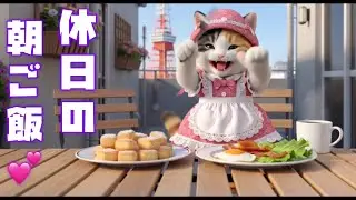 Праздничный завтрак💕 [Кот-ИИ Нагиса-тян]