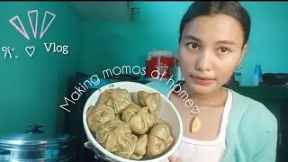 Making momos at home🥟|ata momosᥫ᭡ |Assam📍|cozy kitchen vlog ✨#explore #vlog #dailyvlog #momos #fypシ 