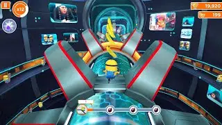 Minion Rush - Anti-Villain League Rotating Gears Obstacle Level Opening