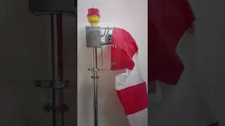 Lighted Wind Sock Airport Wind Socks Helipad Windsock