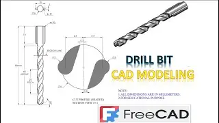 DRILL BIT CAD MODELING