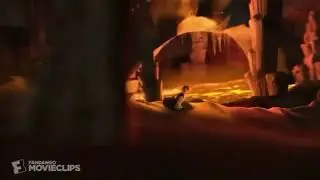 Surf's Up (2007) Lava Boarding Scene