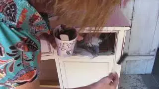 Paint This Popular Furniture Finish: Distressed Antique White Furniture