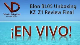 Probemos juntos el Blon BL05. KZ Z1 Review Final