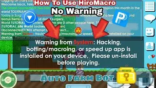 | How To Use | HiroMacro | Auto Farm | Auto Bot | Auto Breaker |