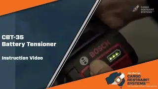 How to Use Cordstrap Composite Strapping with CBT Battery Tensioner  Cargo Restraint Systems Pty Ltd