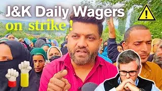 J&K Daily Wagers on Strike 👀| Big Update|increase in Salary | #dailywagersregularorder #AAYAS