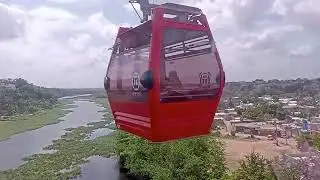 Aerial cable cars in New Zealand: a view from Santo Domingo
