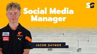 #286: Inside the GWS Giants Social Media strategy with Jacob Gaynor