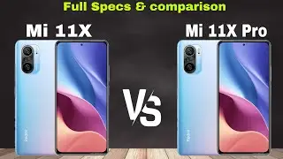 Mi 11X vs Mi 11X Pro Full comparison with all Detail Specification #mi11x #mi11xpro #mi #c4tech