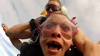 Girl Loses Tooth While Skydiving