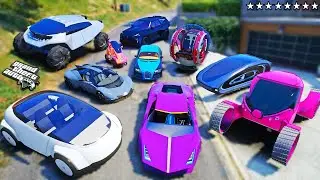 GTA 5 - Stealing RARE Concept Supercars With Franklin GTA 5 RP!