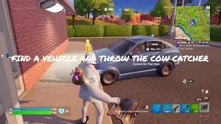 Fortnite cow catcher vehicle mod
