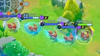 5 Eevee Jungle Invade | Pokemon UNITE clips