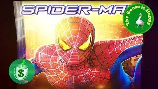 😄  ++NEW Spider Man slot machine, 2 bonuses, Big Win Happy Goose