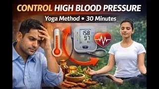 30-Min Yoga Routine for High Blood Pressure Relief