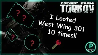 I Looted West Wing 301 10 Times!!! This is what i got (Resort Shorline)